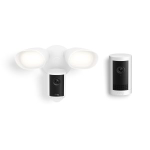 Floodlight Cam Pro + Outdoor Cam Plus Bundle