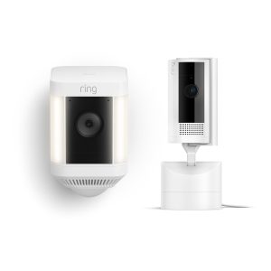Pan-Tilt Indoor Cam + Spotlight Cam Plus