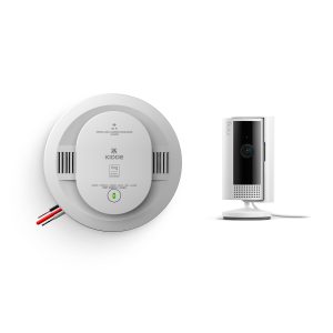KIDDE Wired Smart Smoke & Carbon Monoxide Alarm + Indoor Cam (2nd Gen)