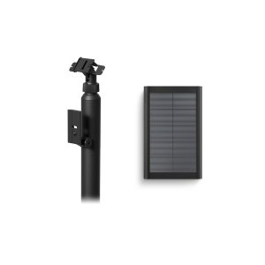 Stake Mount + Small Solar Panel