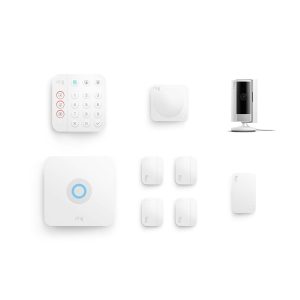 8-Piece Alarm Security Kit + Indoor Cam | Smart Home Security