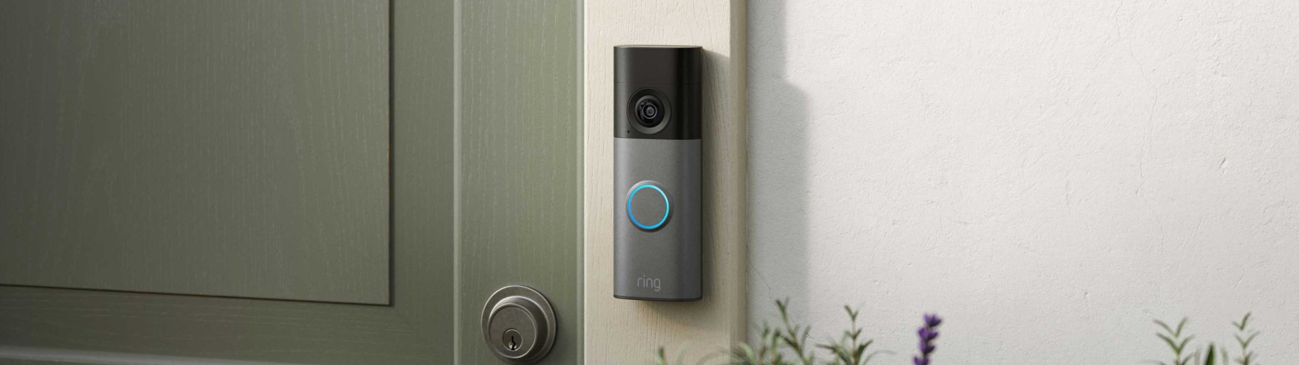Ring home security desktop banner